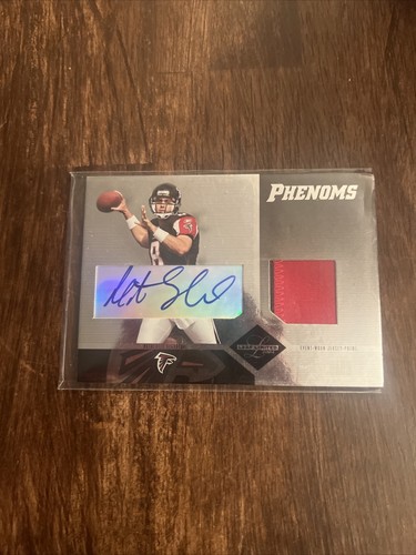 🔥Matt Schaub Auto/patch /150 #203 RC Donruss Leaf Limited 2004 Football🔥 - 第 1/2 張圖片