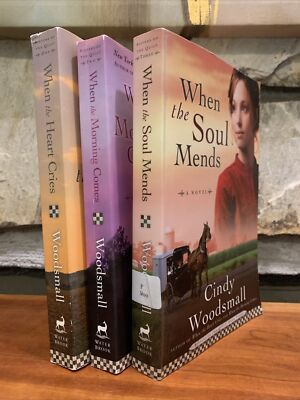 Cindy Woodsmall Sisters of the Quilt Complete Trilogy When the Heart Soul Morn