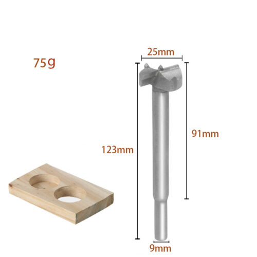 14-80mm Forstner Woodworking Boring Wood Hole Saw Cutter Drill Bit Punch Tool - Picture 15 of 51