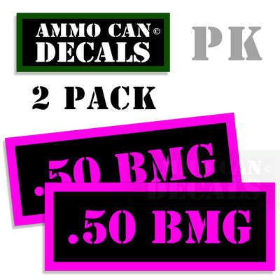 "MAGAZINES" Ammo Can Labels Decals - Black & Green With White Text, 2 Pack, 3"x1.15", Premium Vinyl, Made In USA 8 thumbnail image