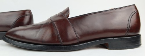 Allen Edmonds Westchester Full Strap Loafers / Burgundy Shell Cordovan / 13 D - Picture 11 of 15