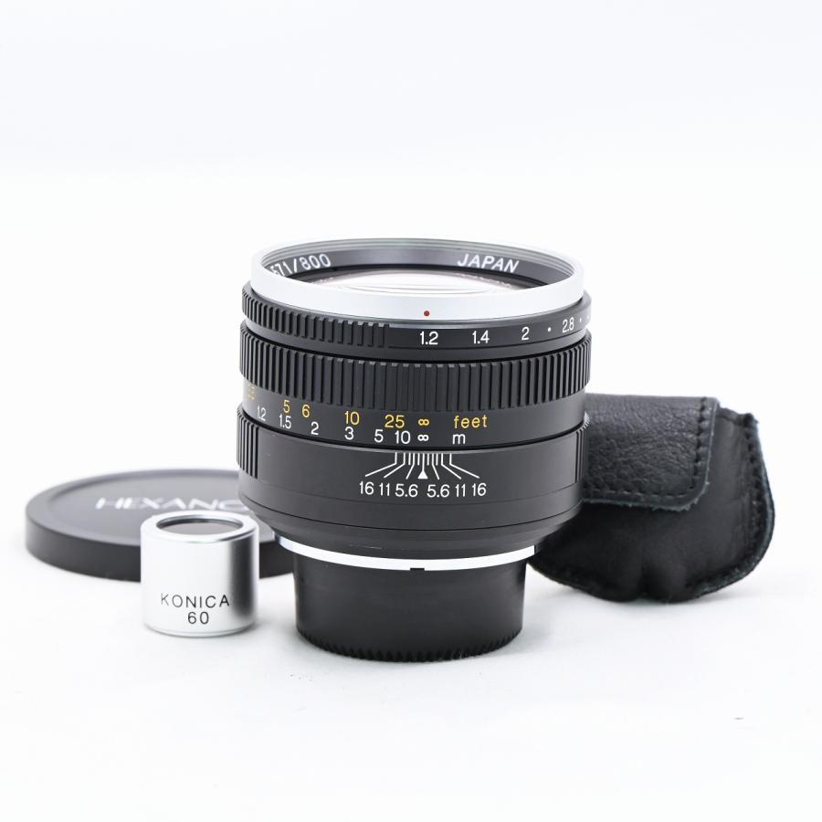 Konica HEXANON 60mm F1.2 L39 800本限定 Konica HEXANON 60mm F1.2 L39 Limited to 800 pieces [Top Mint