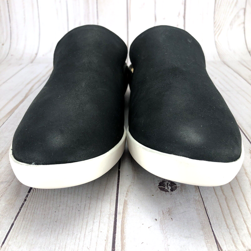 Kork Ease Phoebe Mules Shoes Comfort Flats Slip On Black Leather Womens Size 9 - Picture 5 of 10