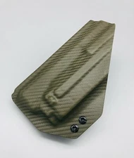 CZ P10 C w/ Streamlight TLR7 light - Olive Carbon Fiber Kydex IWB Holster USA