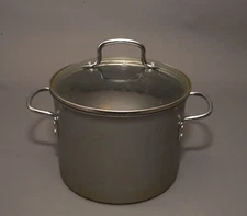 Vintage Calphalon Commercial Anodized 6.5 Qt Stock Pot-8706 1/2