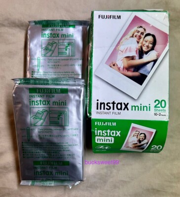 Fujifilm Instax Mini Instant Film - 20 SHEETS - EXP 11/25 - OPEN BOX