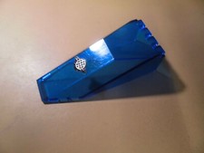 Lego Windschutzscheibe 10x4x2 & 1/3 Aufkleber 2507 transparent blau et163