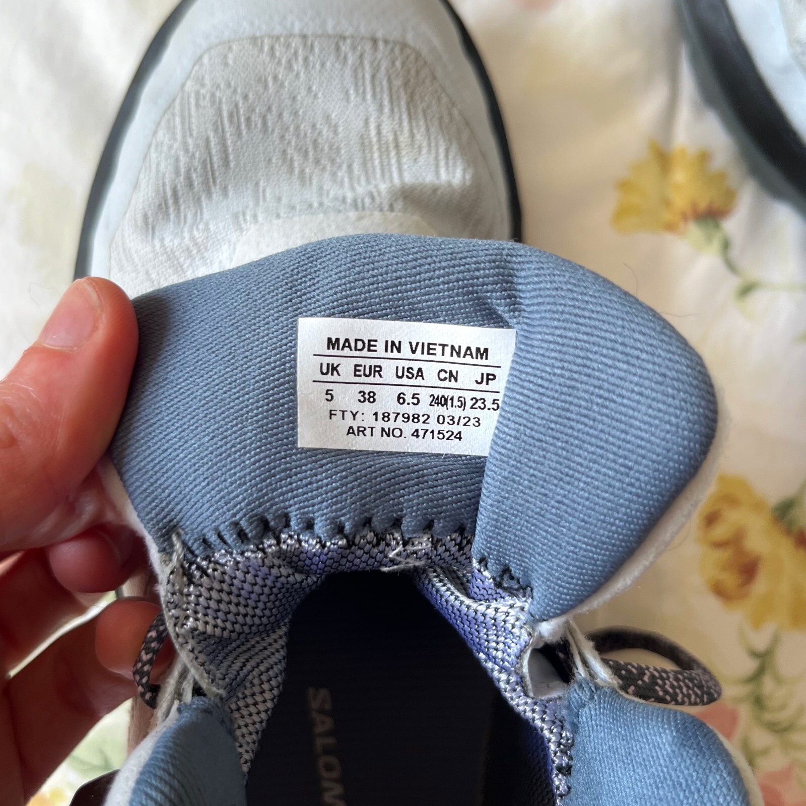 Taglia 6 5 Salomon Outpulse GORE TEX Mid Arctic Ice Orchid Bloom W