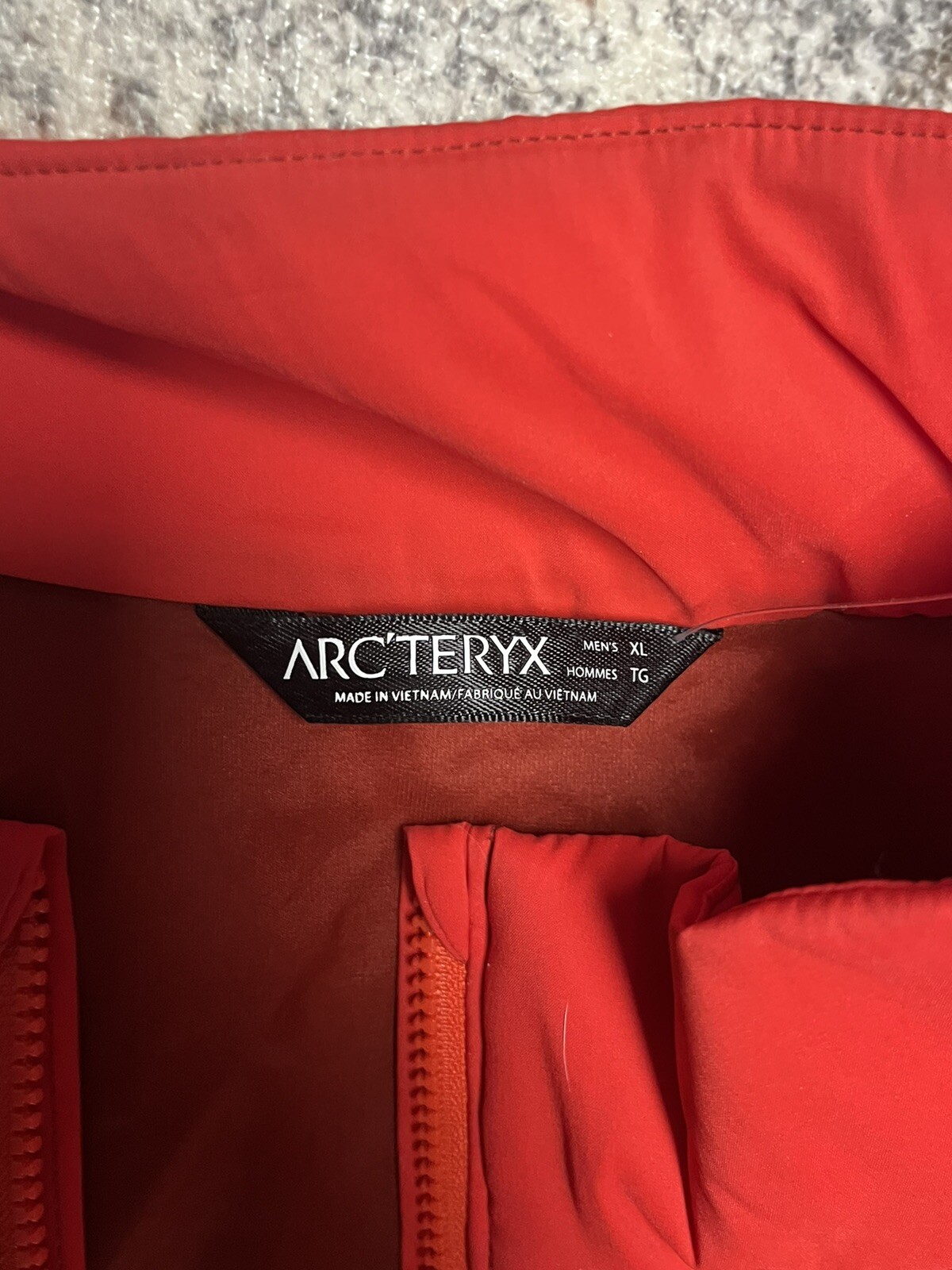 ARC'TERYX Proton LT Giacca Rossa Ricerca Mountain Alpinismo XL