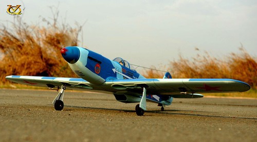 VQ Models .46 Size Yak-9 (Winter Camo) 59.8in Wingspan ARF (Kit Only) - Picture 6 of 11