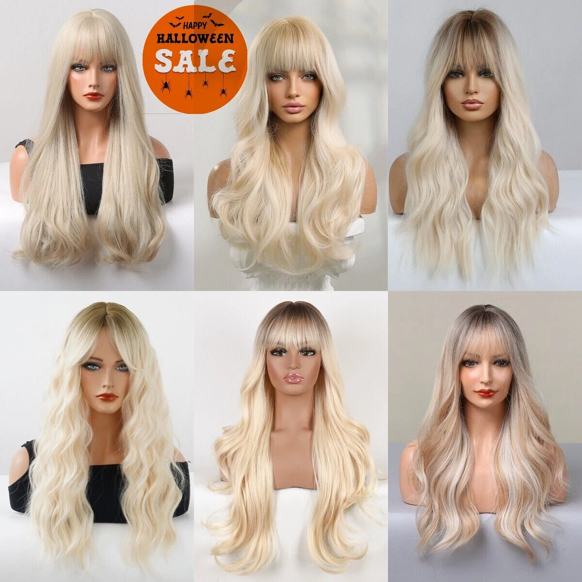 Big fluffy platinum blonde wig sale sale sale Platinum Blonde Lace Front Human Hair Wig: Long White Wig - Etsy main image 2