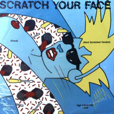 The D. Light - Scratch Your Face 7in 1983 (VG+/VG+) '