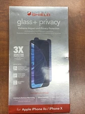 ZAGG iPhone XS / X/ 11 Pro Invisible Shield 360 Protection Glass Screen Privacy