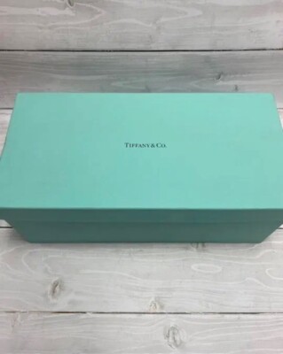TIFFANY & Co Gold Band Pair of Tea Cups & Saucers Authentic Boxed