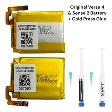 OEM Fitbit Sense 2 Versa 4 Smartwatch Battery Replacement 162mAh  Glue