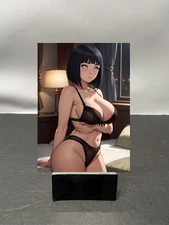 Hinata Hyuga Naruto Waifu Anime Custom Art Trading Card w3042