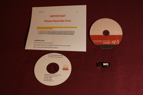 CINEMA CRAFT CCE-SP3 MPEG-2 Encoder Software - Picture 3 of 3