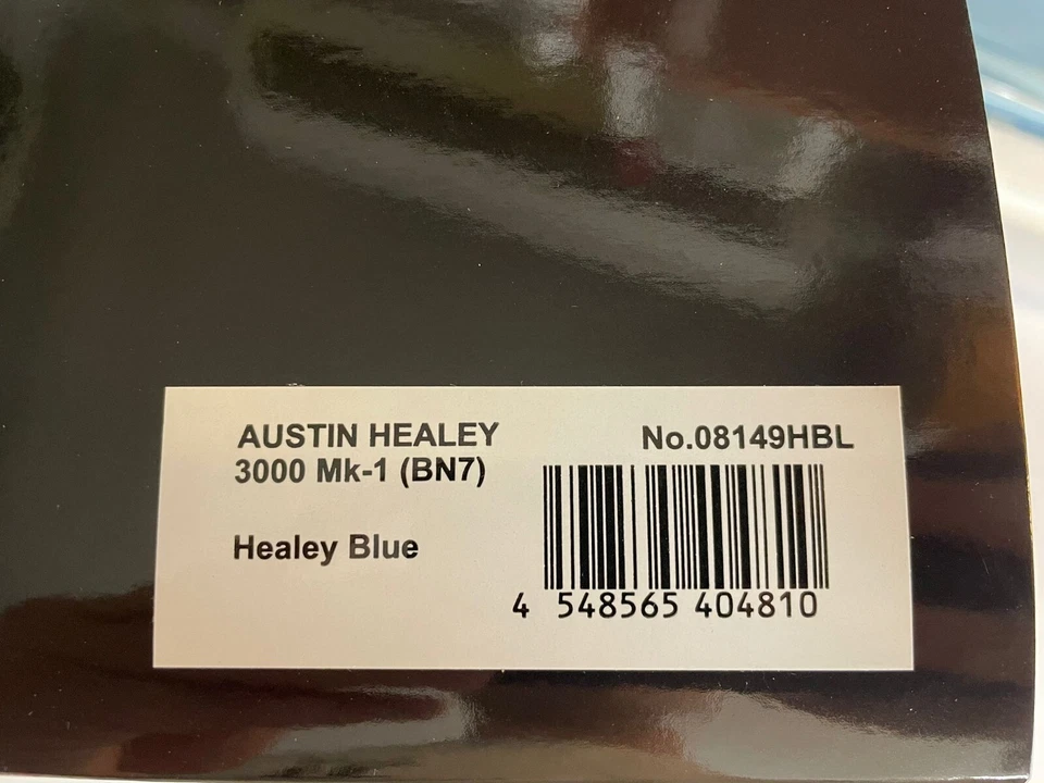 Kyosho Austin Healey 3000 MK-1  BN7 Healey blue 1/18 08149HBL - Immagine 2 di 2