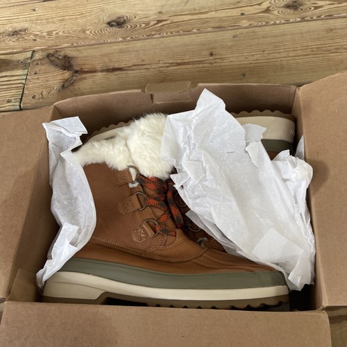 Sperry Boots Womens Size 9 Maritime Winter Tan Upper Faux Fur 3m Insulated - Picture 11 of 12
