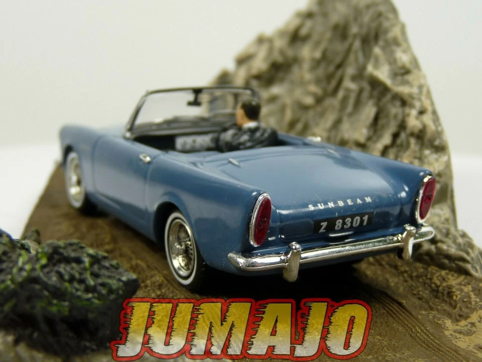 JB18 voiture 1/43 IXO 007 JAMES BOND : Sunbeam alpine DR NO - Photo 3/4