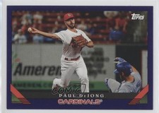 2019 Topps Archives 1993 Design Purple 160/175 Paul DeJong #287 e6p