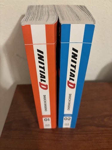 Initial D Omnibus 1-2 Englisch Manga Lot
