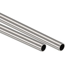 2 x 304 Stainless Steel Round Tube 12mm OD 1mm Wall Thickness 250mm Length