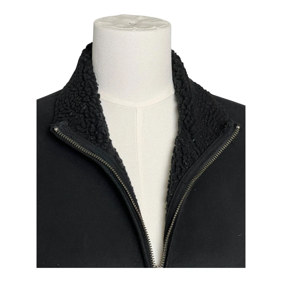 Mujeres Invierno Chaleco Fux Piel de Oveja Vellón Cálido Cómodo Acogedor Invierno Otoño Apres Esquí M Foto 3 de 4