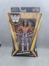 WWE Elite Legends Series 29 British Bulldog Action Figure Mattel New 6-Inch 