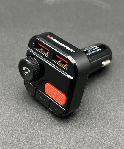 Monster Bluetooth FM Transmitter, 3.4 Amp USB Charging Ports Tested - Picture 3 of 6