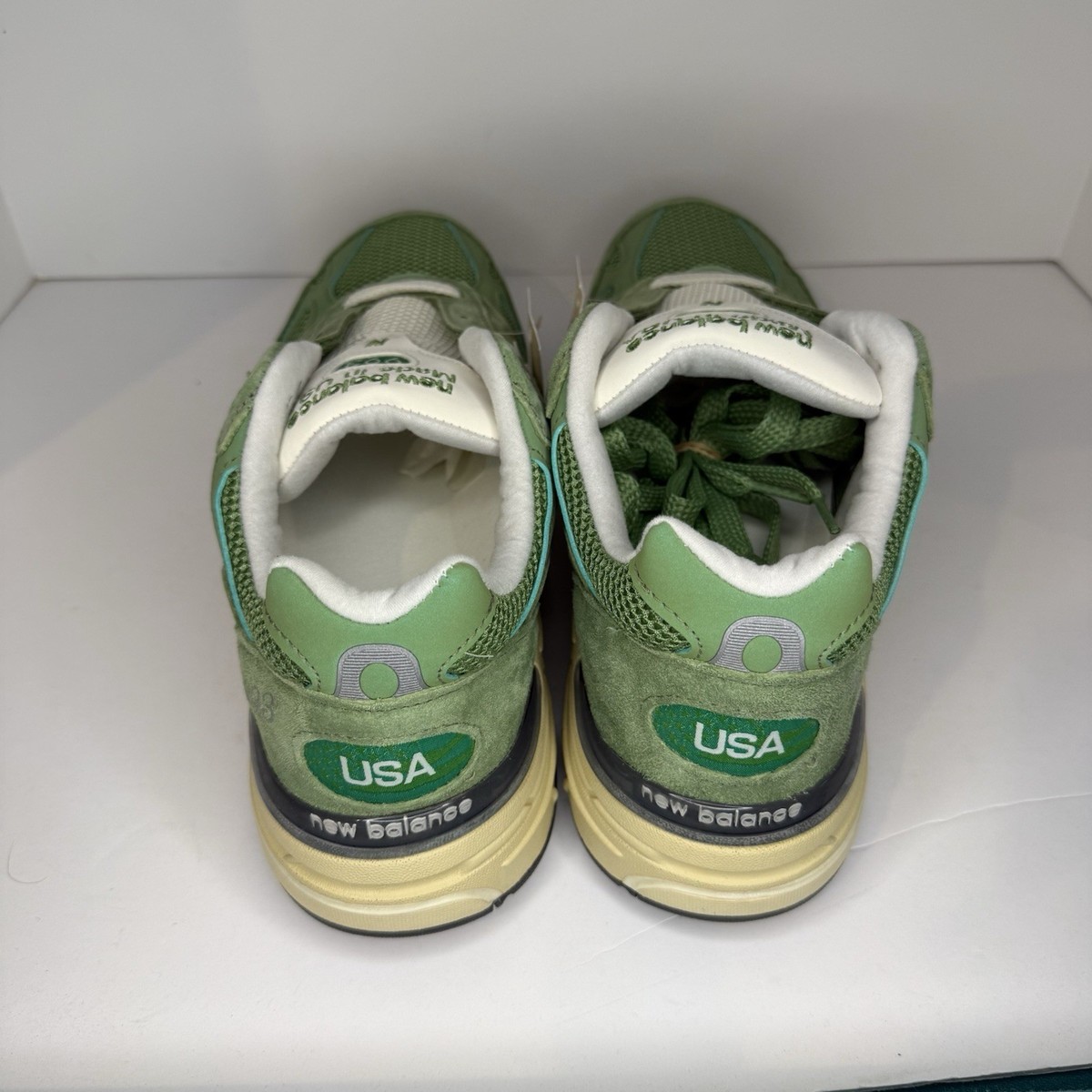 Size 10 - Teddy Santis x New Balance 993 Made in USA Chive Green