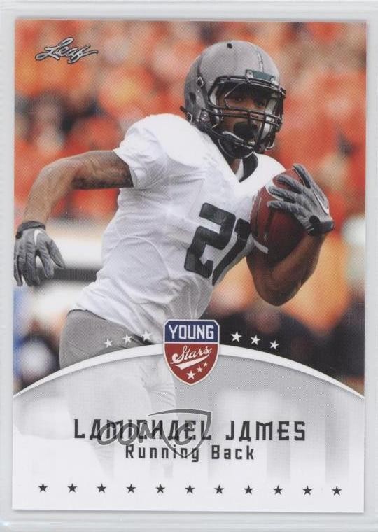 2012 Leaf Young Stars LaMichael James #53 Rookie RC 0f4