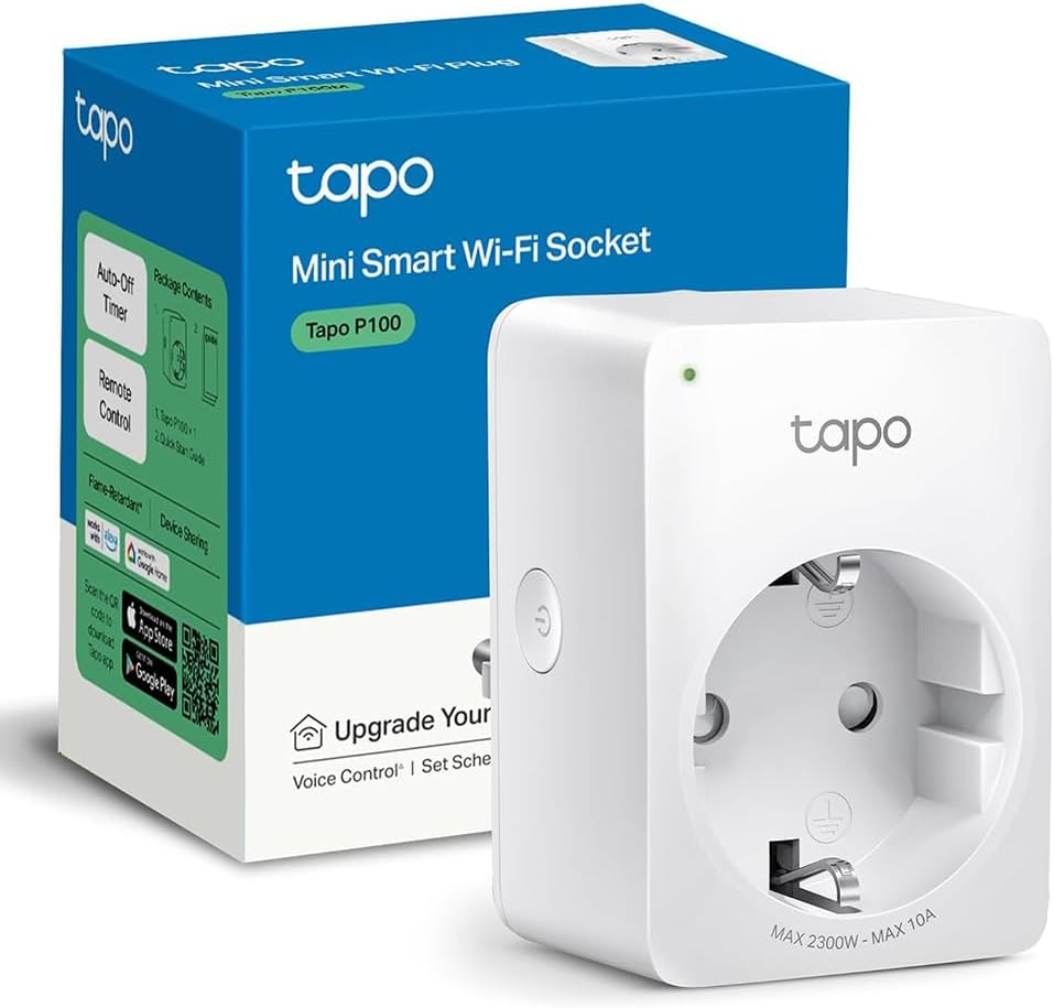Prise connectée wifi intelligente contrôlable par la voix via Alexa pour maison autonome
