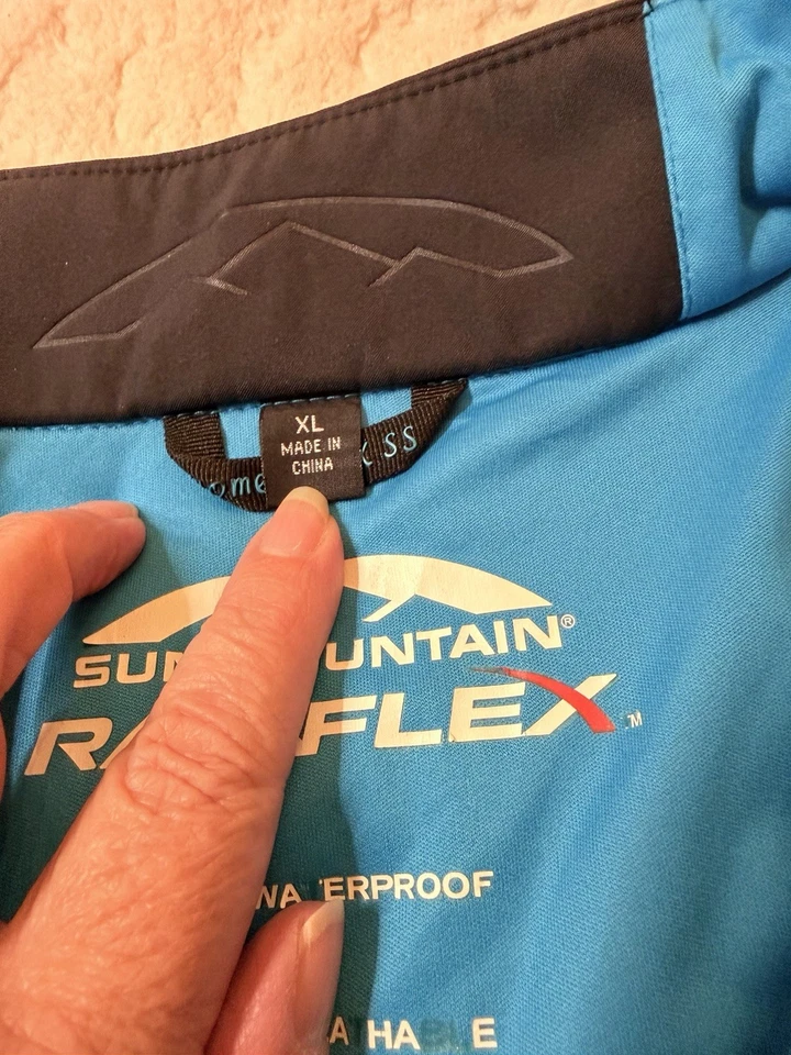 Sun Mountain RAINFLEX 女式防水弹力高尔夫套衫夹克 XL.H17 — 第 4/4 张图片