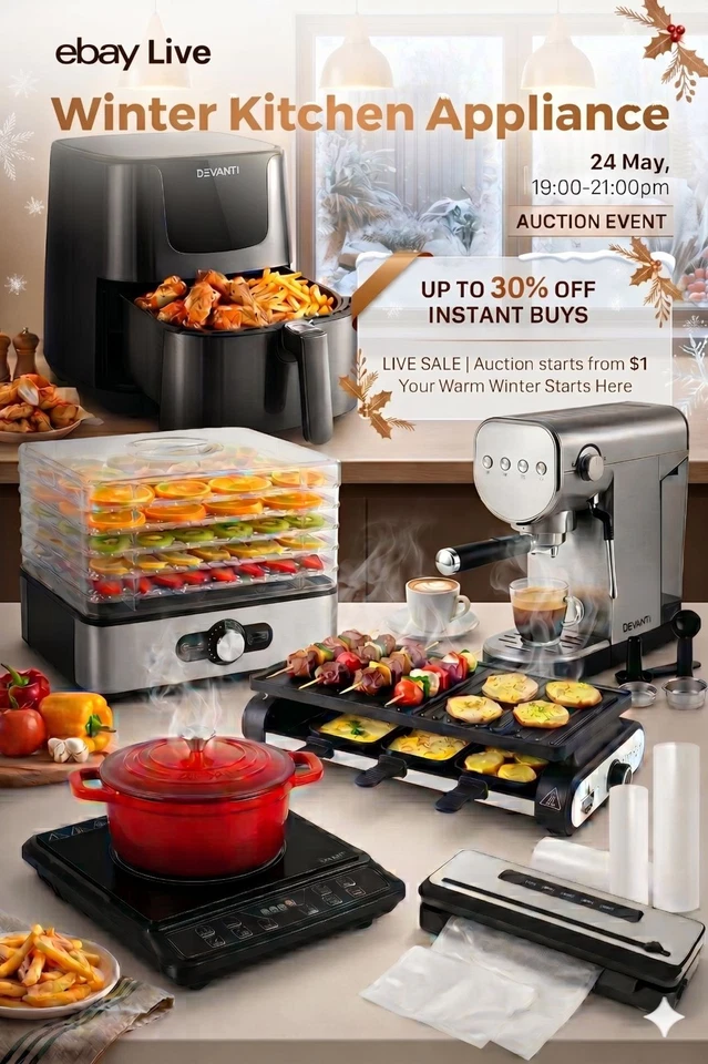 Home & Kitchen Appliances Live Sale: Up to 30% OFF
