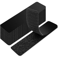 Art3d 16 Sets Hook and Loop Tape Sticky Back,1''x4 ''Double-Sided Adhesive Strip