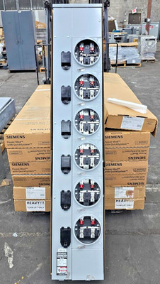 New Siemens Power Mod 1200 Amp Meter Stack 6 Position 125A 240 VAC ...
