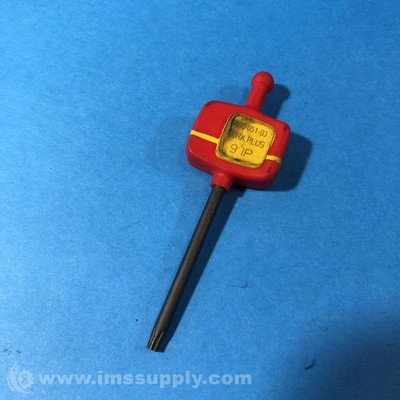 Sandvik 5680 051-03 410 Torx Plus Flag Key, 9 IP USIP