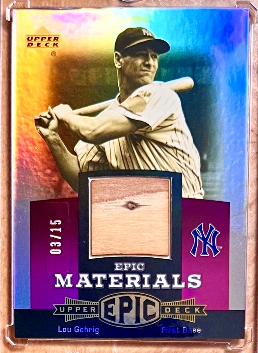 Upper Deck Lou Gehrig Baseball Sports Trading Cards & Accessories
