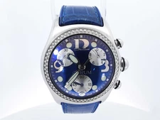 Corum Bubble Stainless 45mm Steel Chronograph Watch Diamond Bezel Sd1224orzxsa