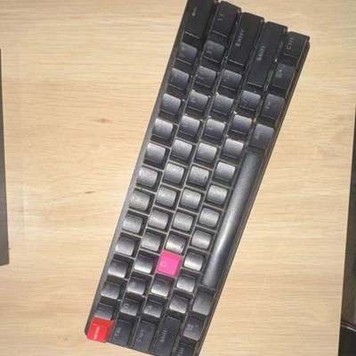 Glorious PC Gaming Race GMMK-COMPACT-BRN Mechanical Keyboard NO CABLES 