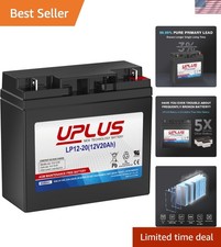 Maintenance-Free 12V 20Ah Battery - Advanced AGM Technology