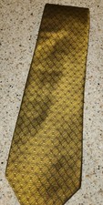 Wemlon Fabric Wembley Necktie For Brown, Olive Or Black Suit Vintage