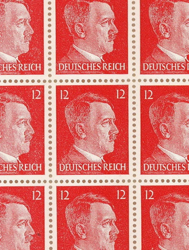 Lote Sello Alemania 3 Hojas 1941 Segunda Guerra Mundial Tercer Reich Guerra Hitler Cabezas Hitler MNH Foto 4 de 4