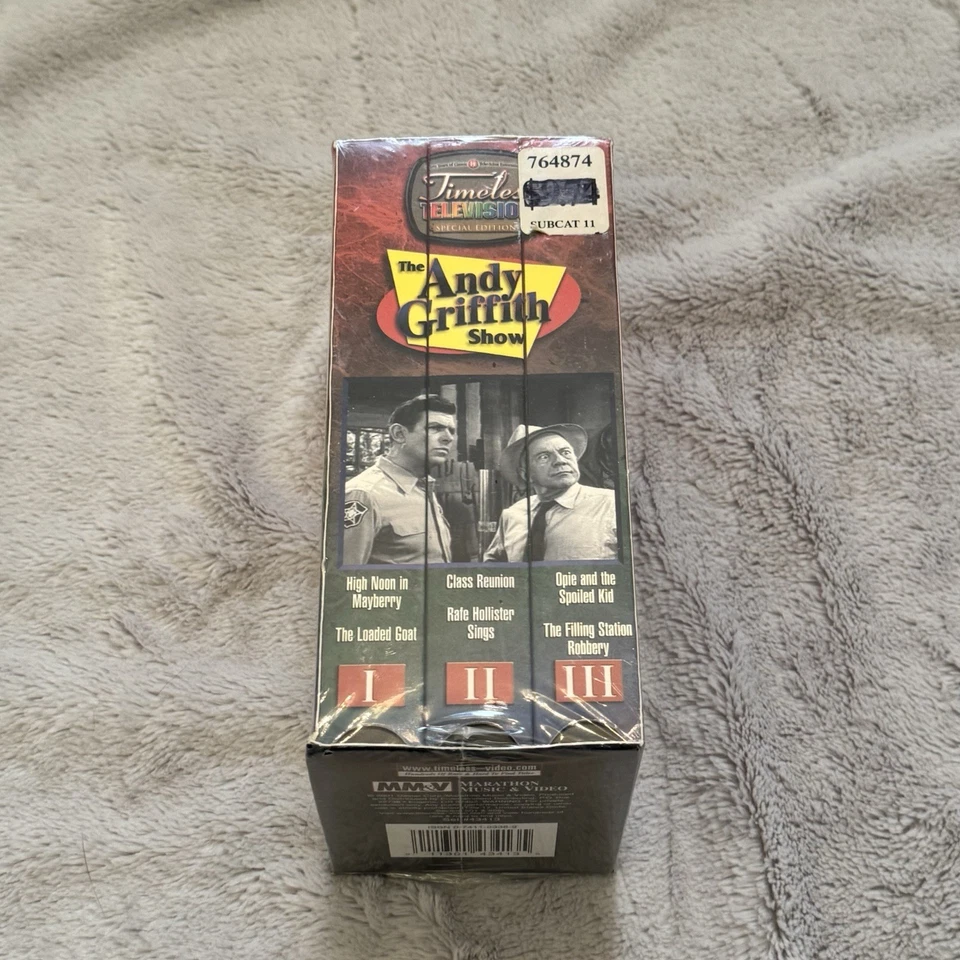 Andy Griffith Show Timeless Television 3 VHS Set Sealed Special Edition - Image 3 of 4
