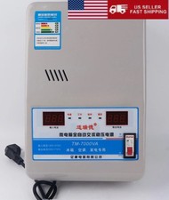 In Us220v 7kw Automatic Voltage Stabilizer Ac Regulator Power Supply Tm-7000va