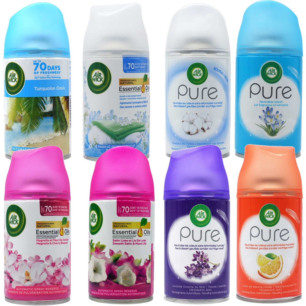 Air Wick Lufterfrischer Freshmatic Max Nachfüller Raumduftspray (3er Pack) 250ml