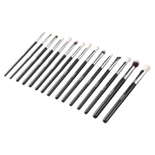 15PCS Soft Bristle Makeup Brushes - Foundation & Eyeshadow Brush Set