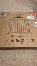 Extra Wide Baby Gate 71.65-76.38 Pressure Mounted. Child Or Dogs Safety Gate