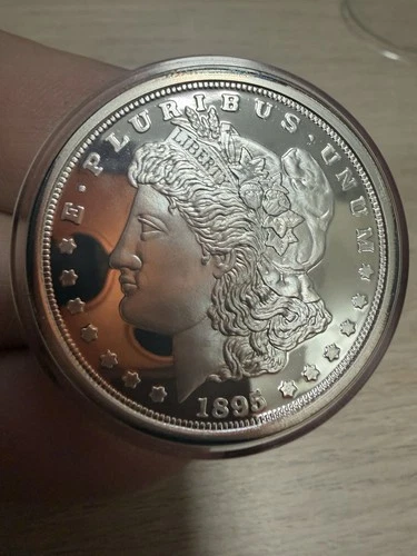 1 Troy Oz .999 Fine Silver Morgan Silver Dollar Style Round